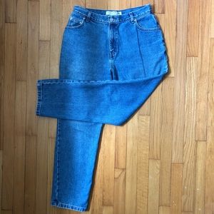 Sonoma light wash mom jeans!!!!